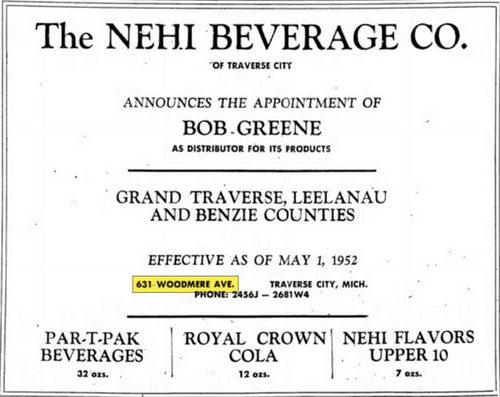 J&G Lanes (T.C. Recreation) - Apr 1952 Ad For Nehi